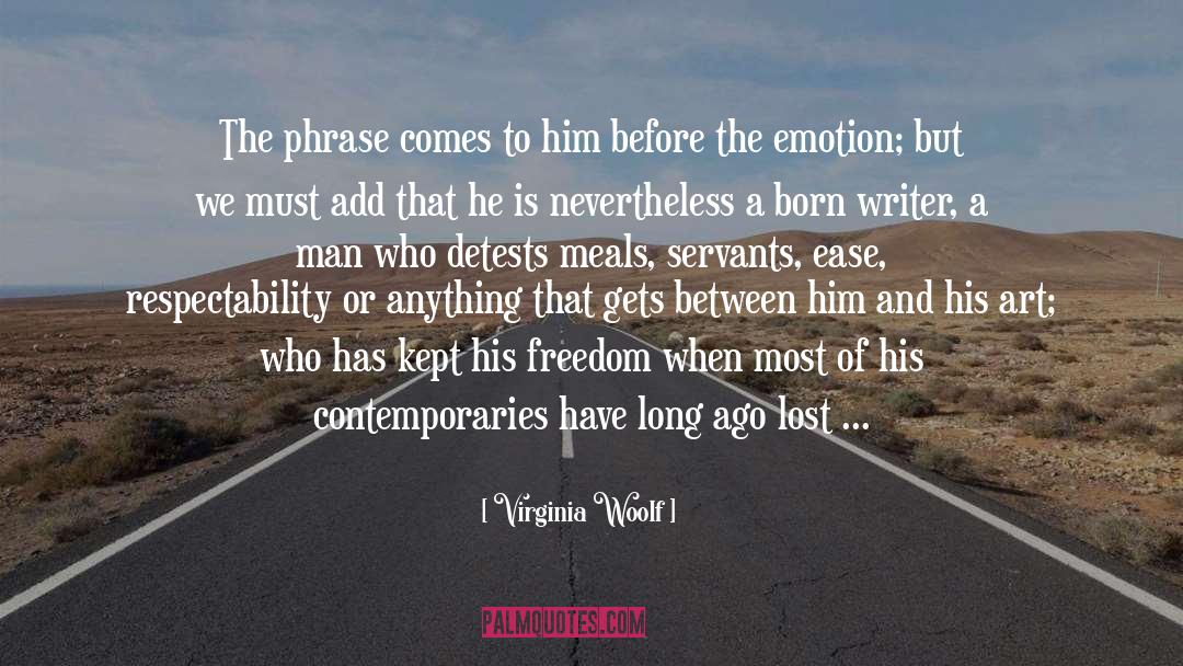 Entrainer In English quotes by Virginia Woolf