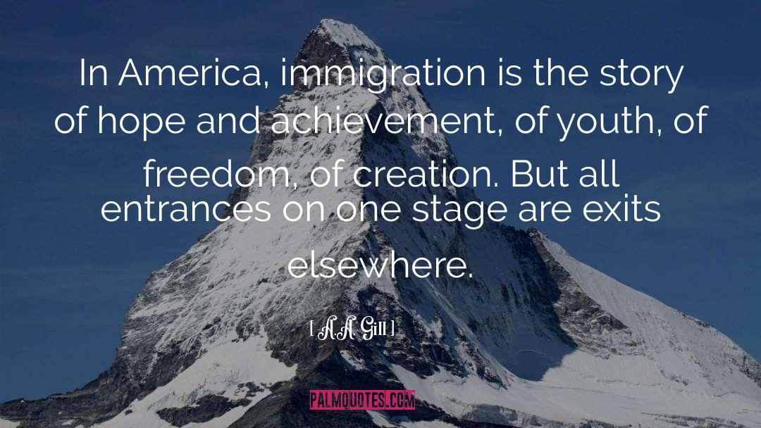 Entrances quotes by A.A. Gill