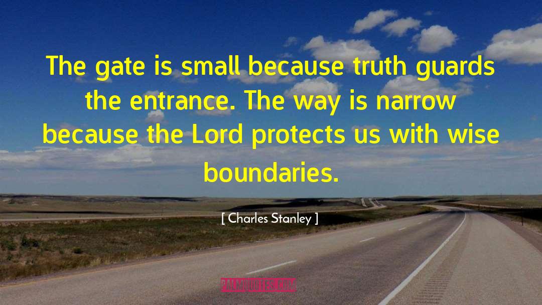 Entrances quotes by Charles Stanley