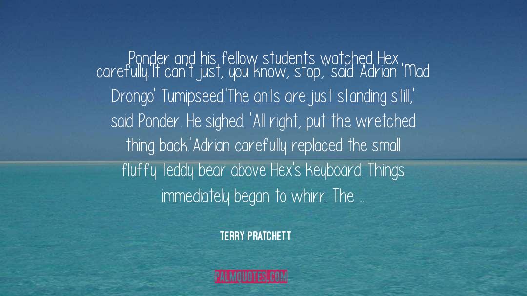Entrenched In A Sentence quotes by Terry Pratchett