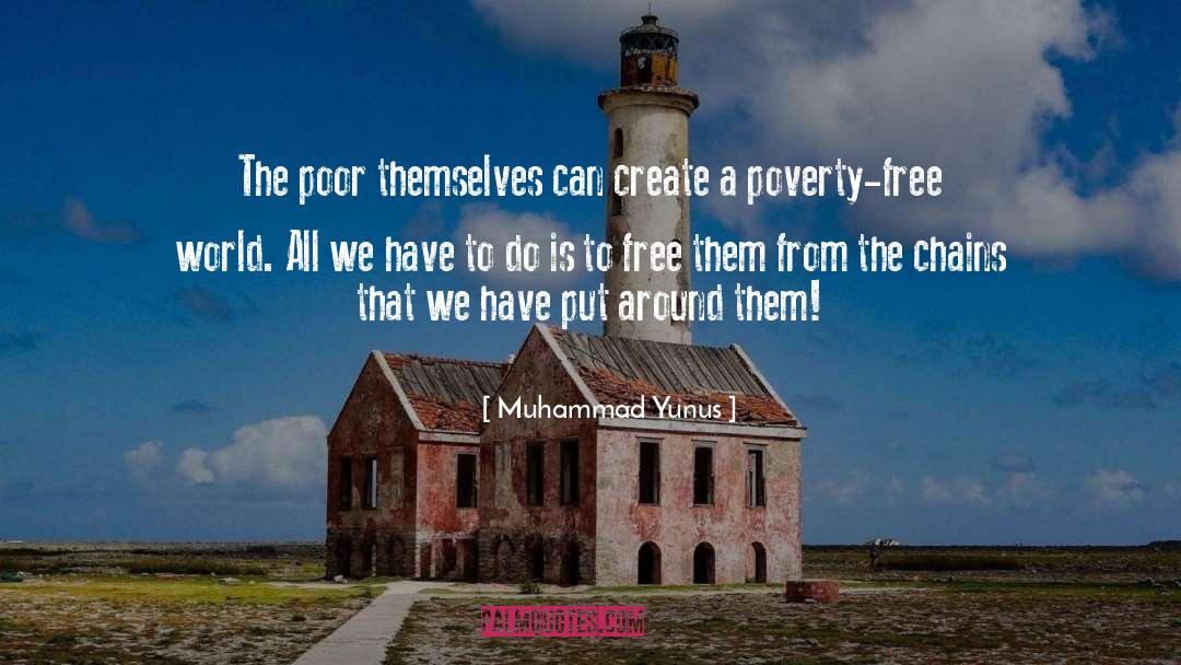 Entrepeneurship quotes by Muhammad Yunus