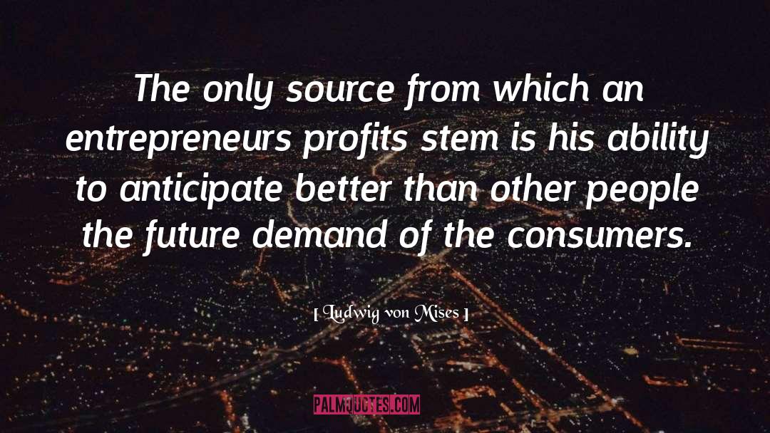 Entrepreneur quotes by Ludwig Von Mises