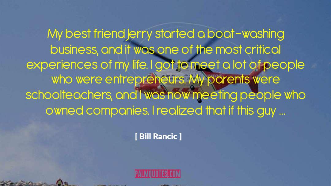 Entrepreneurs Institute quotes by Bill Rancic