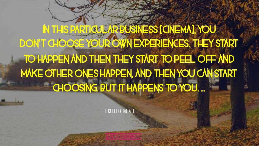 Entrepreneurship Business quotes by Kelli O'Hara
