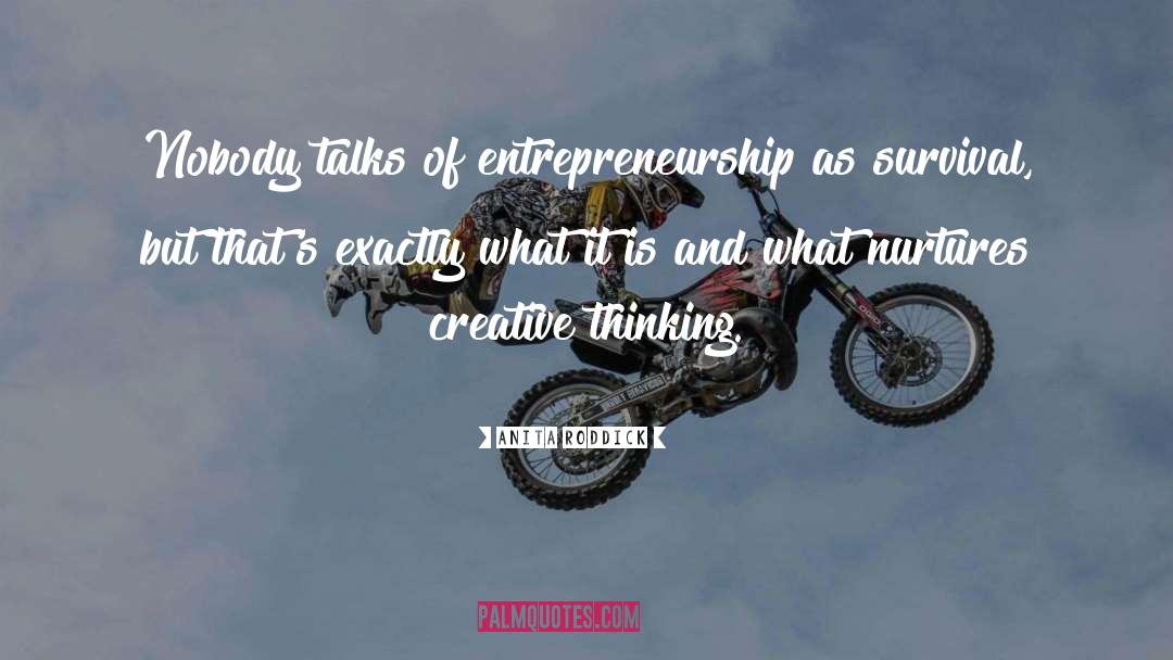 Entrepreneurship quotes by Anita Roddick