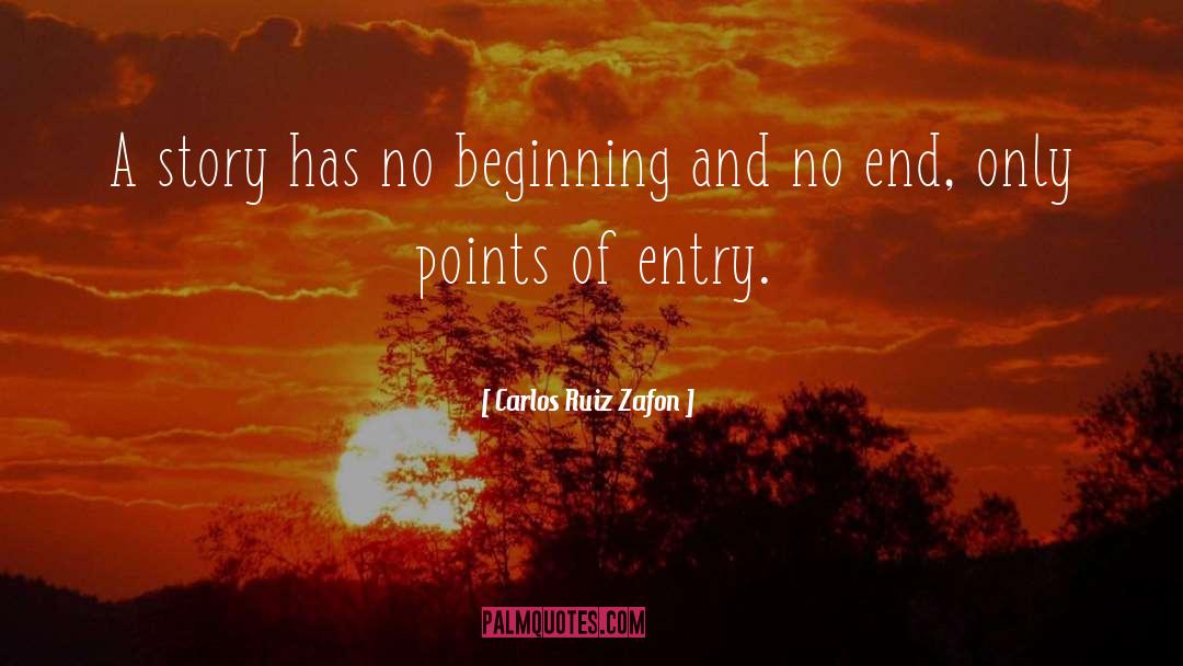 Entry quotes by Carlos Ruiz Zafon
