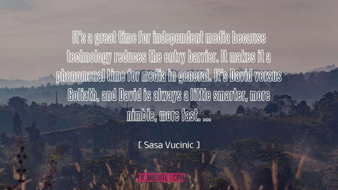Entry quotes by Sasa Vucinic