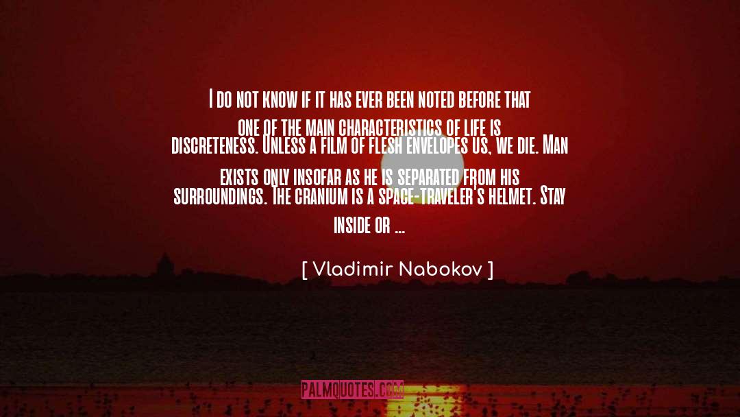 Envelopes quotes by Vladimir Nabokov