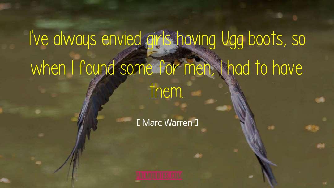 Envied quotes by Marc Warren