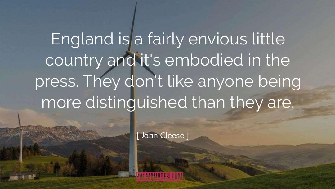 Envious quotes by John Cleese