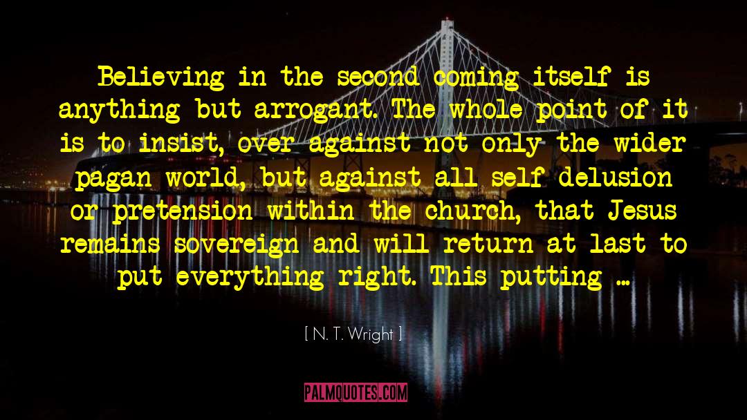 Environment Best quotes by N. T. Wright