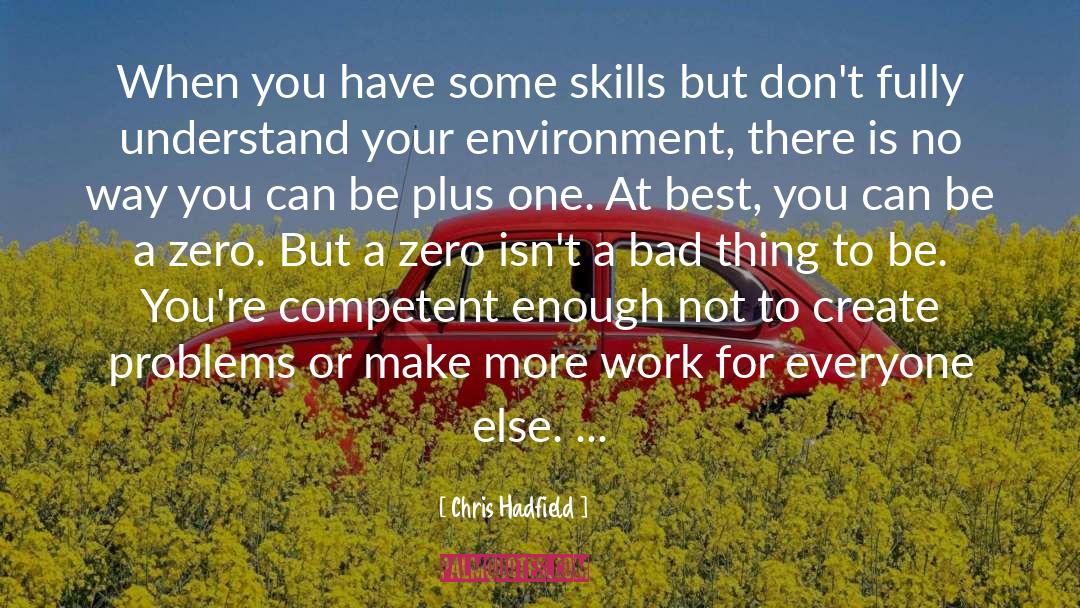 Environment Best quotes by Chris Hadfield