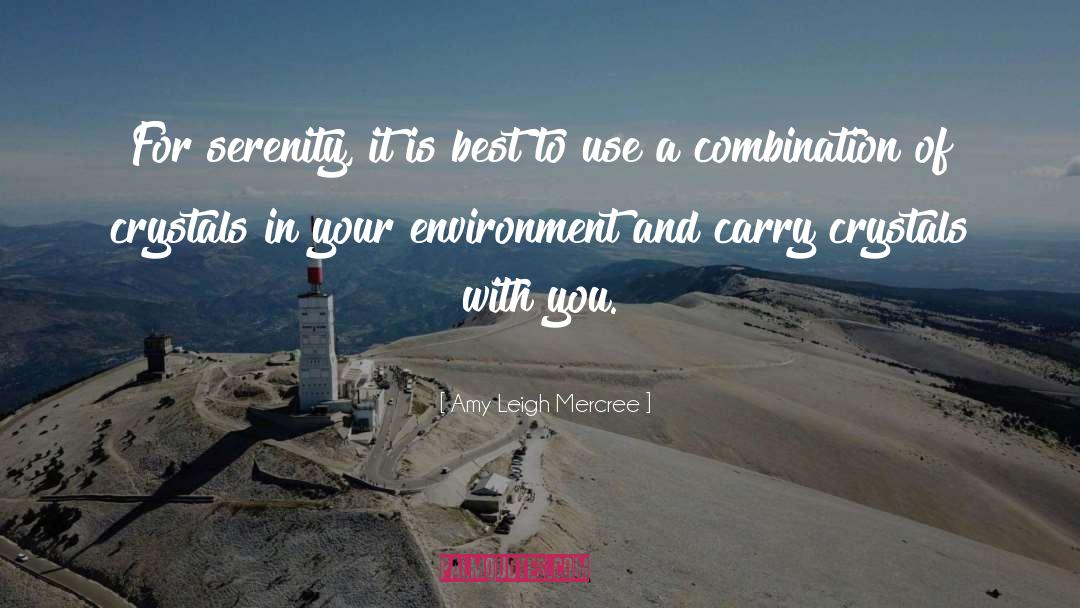 Environment Best quotes by Amy Leigh Mercree