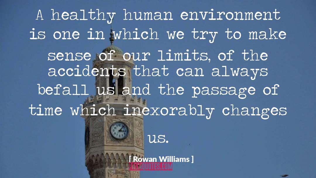 Environmental Changes quotes by Rowan Williams