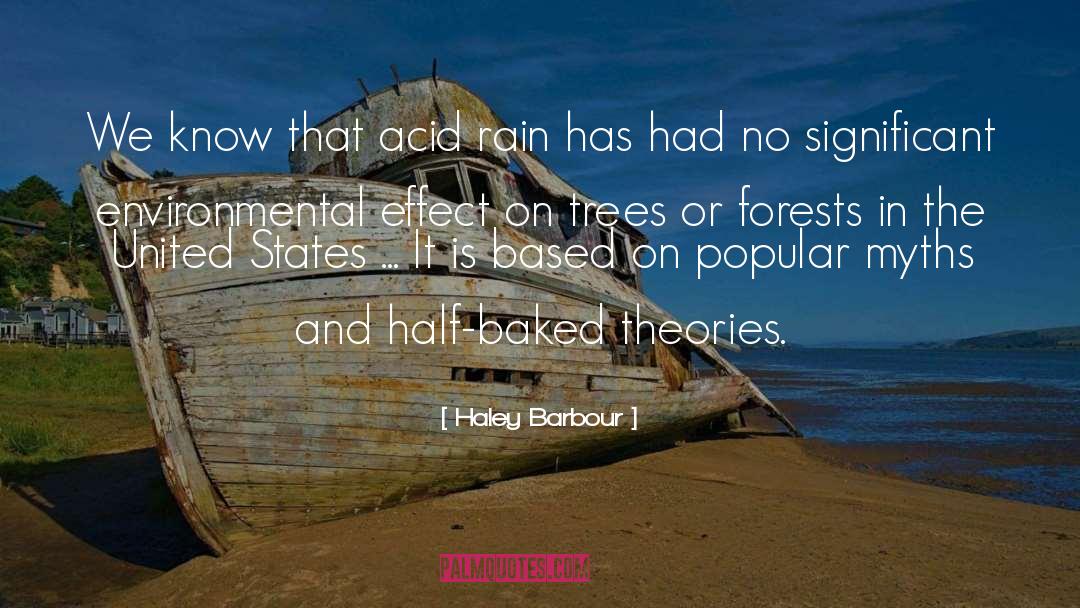 Environmental Conservation quotes by Haley Barbour