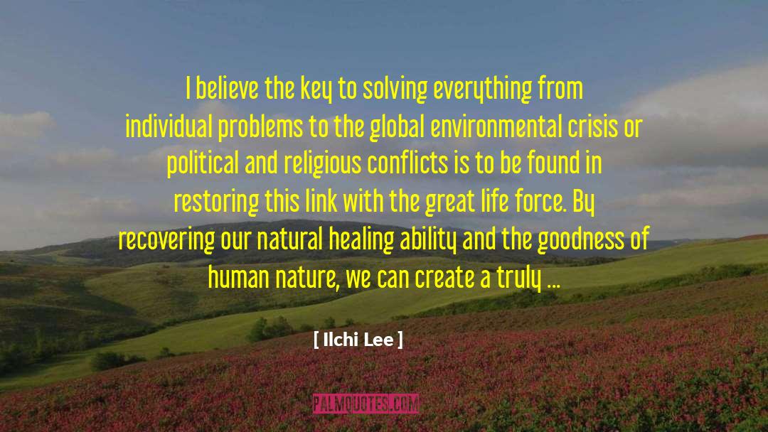 Environmental Crisis quotes by Ilchi Lee