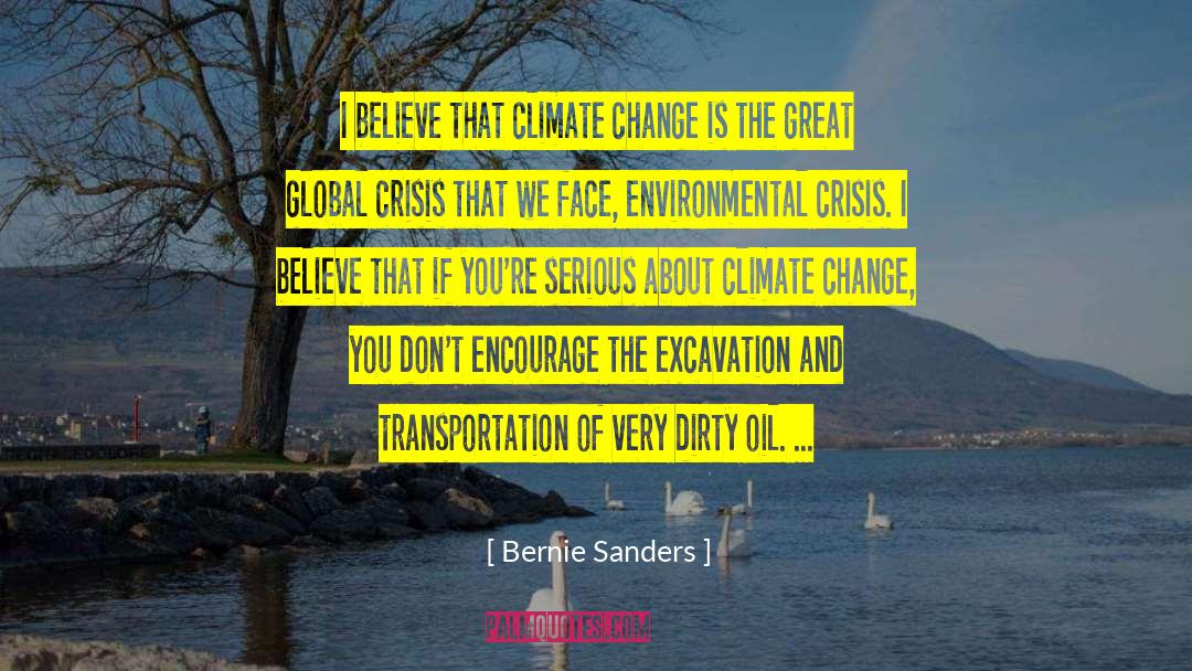 Environmental Crisis quotes by Bernie Sanders