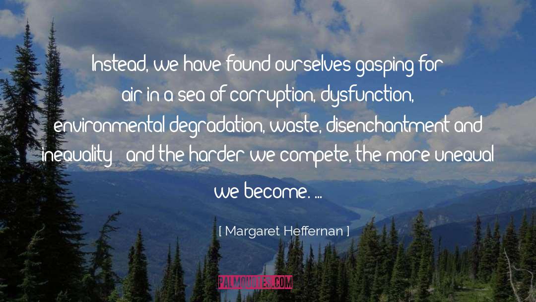 Environmental Degradation quotes by Margaret Heffernan