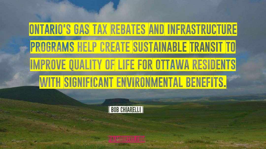 Environmental Degradation quotes by Bob Chiarelli