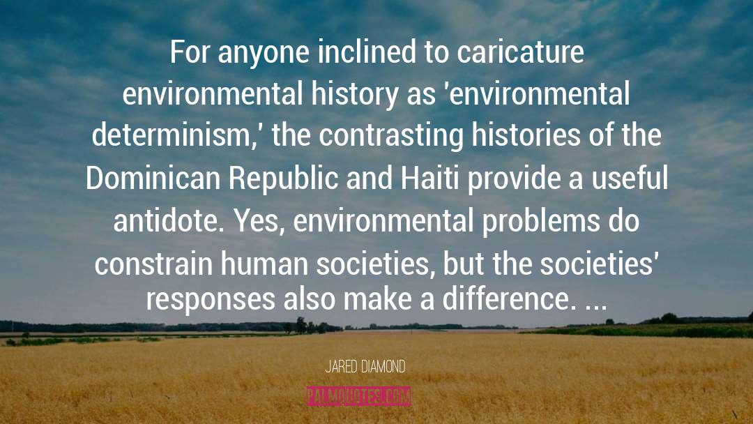 Environmental Determinism quotes by Jared Diamond