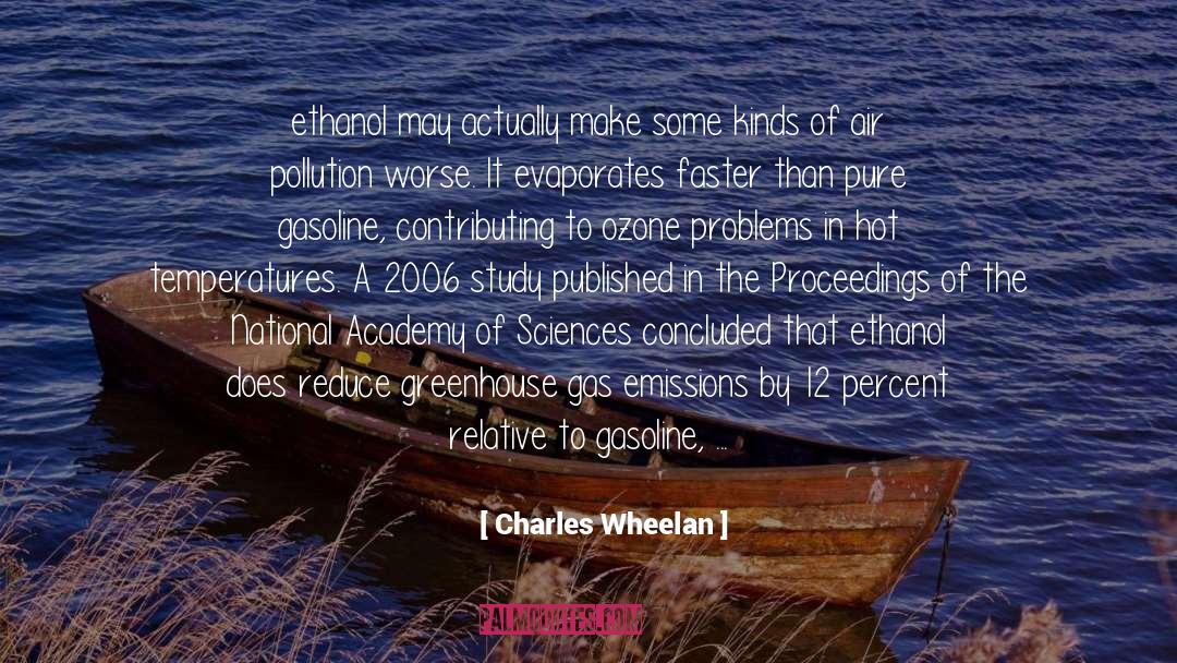 Environmental Impacy quotes by Charles Wheelan