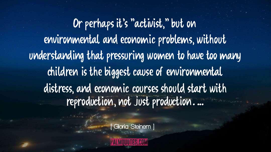 Environmental Issues quotes by Gloria Steinem