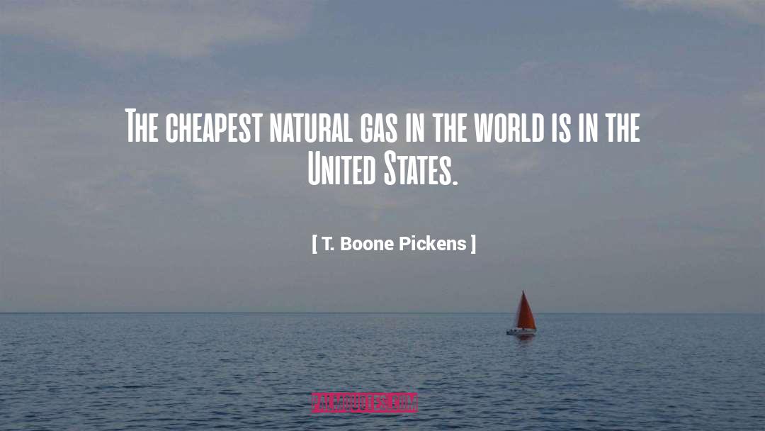 Environmental Issues quotes by T. Boone Pickens
