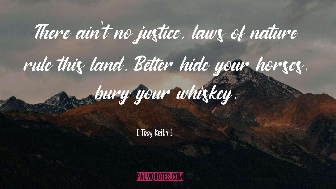 Environmental Justice quotes by Toby Keith