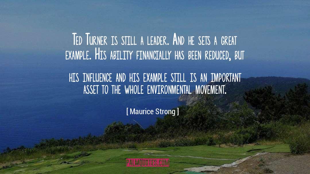 Environmental Movement quotes by Maurice Strong