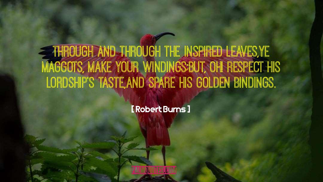 Environmental Poetry quotes by Robert Burns