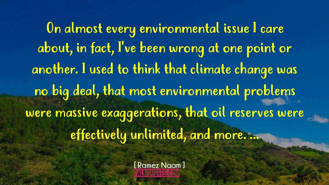 Environmental Problems quotes by Ramez Naam