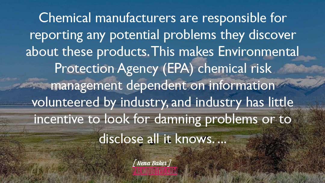 Environmental Protection quotes by Nena Baker