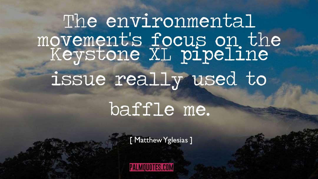 Environmental Sanitation quotes by Matthew Yglesias