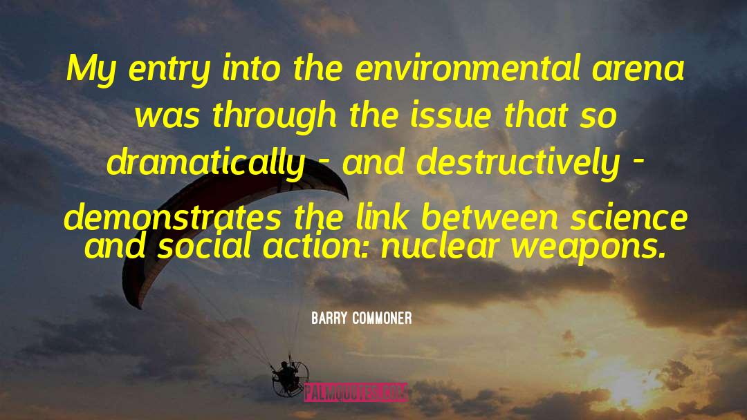 Environmental Sanitation quotes by Barry Commoner