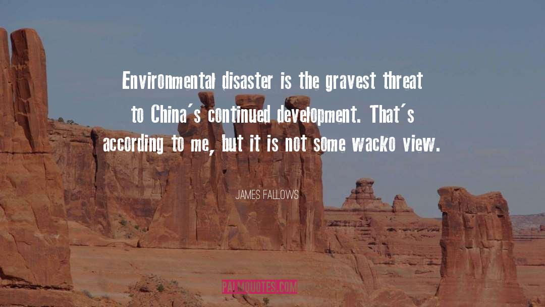 Environmental Stewardship quotes by James Fallows