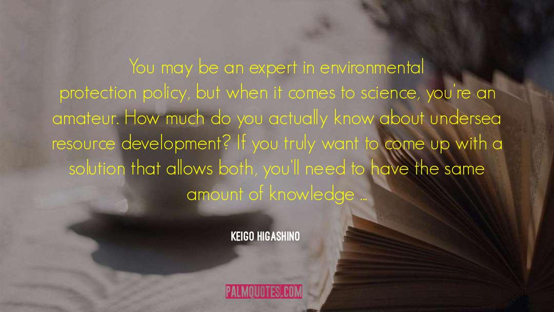 Environmental Values quotes by Keigo Higashino