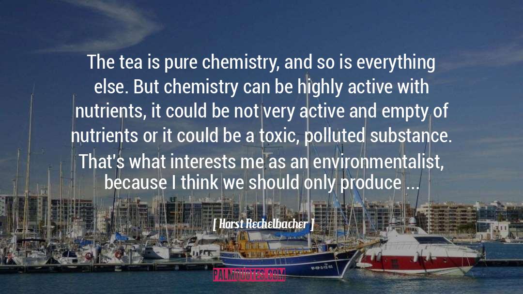 Environmentalist quotes by Horst Rechelbacher