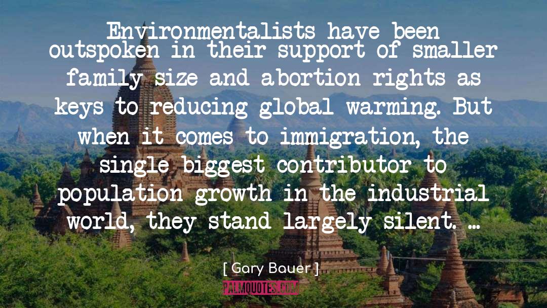 Environmentalists quotes by Gary Bauer