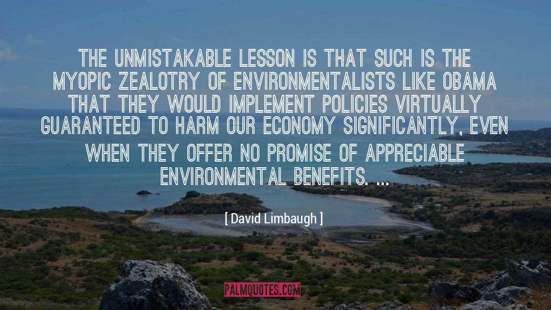 Environmentalists quotes by David Limbaugh