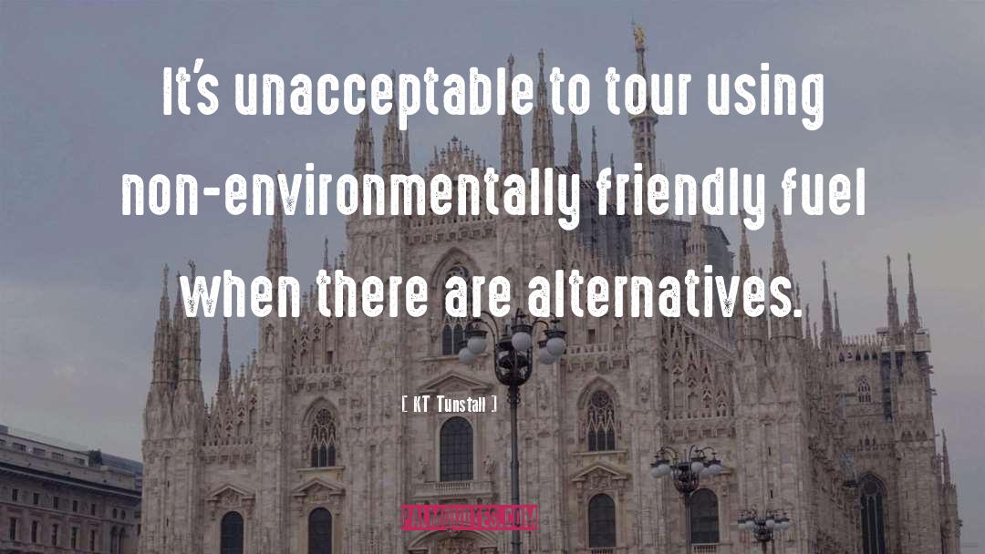 Environmentally Friendly quotes by KT Tunstall