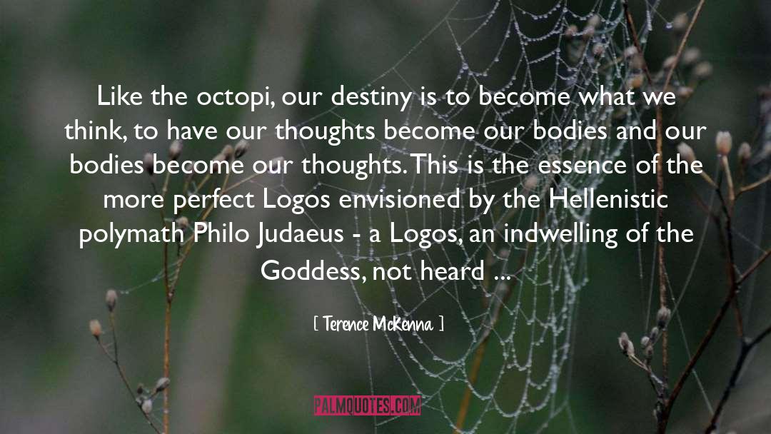 Envisioned quotes by Terence McKenna