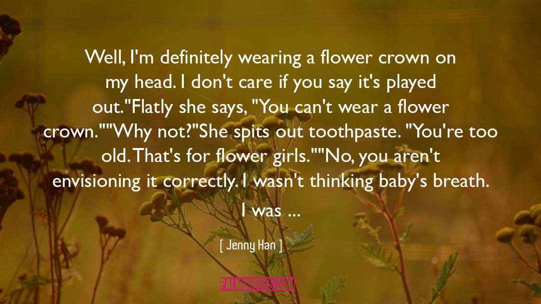 Envisioning quotes by Jenny Han