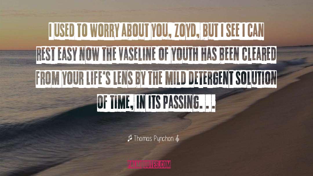 Envy Of Youth quotes by Thomas Pynchon