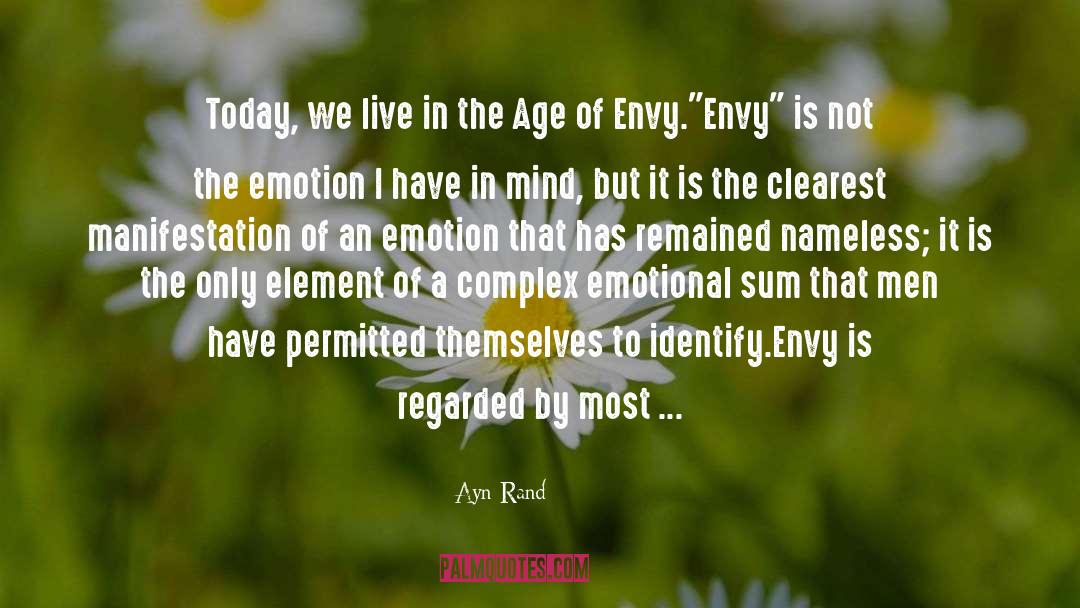 Envy Or Jealousy quotes by Ayn Rand