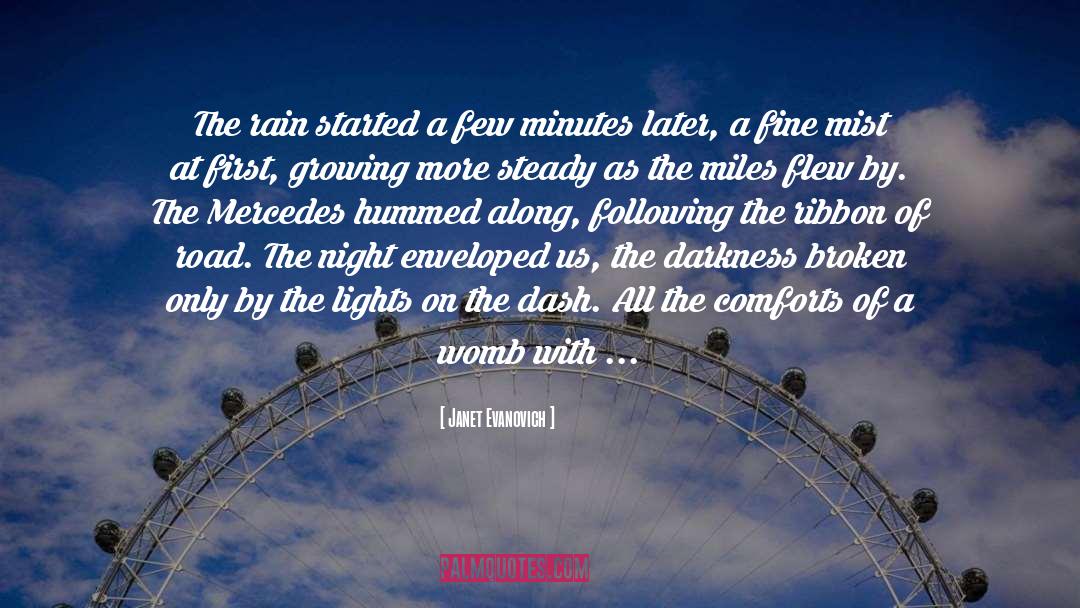 Enzoin The Rain quotes by Janet Evanovich