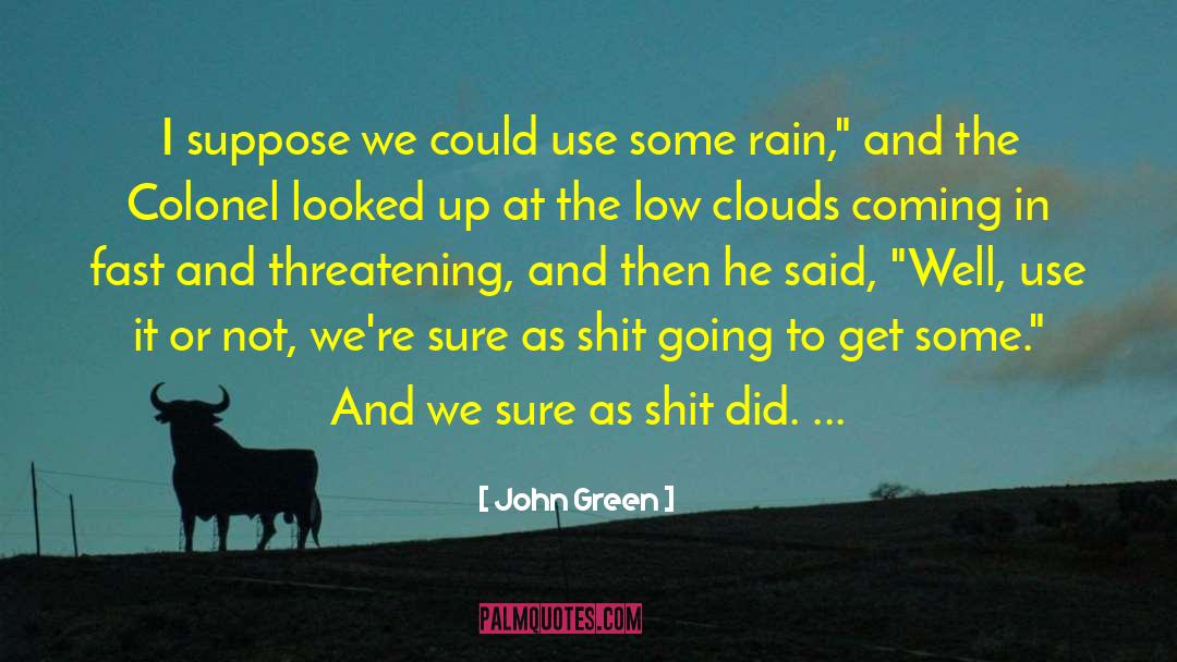 Enzoin The Rain quotes by John Green