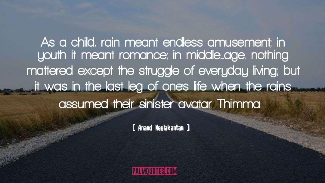 Enzoin The Rain quotes by Anand Neelakantan