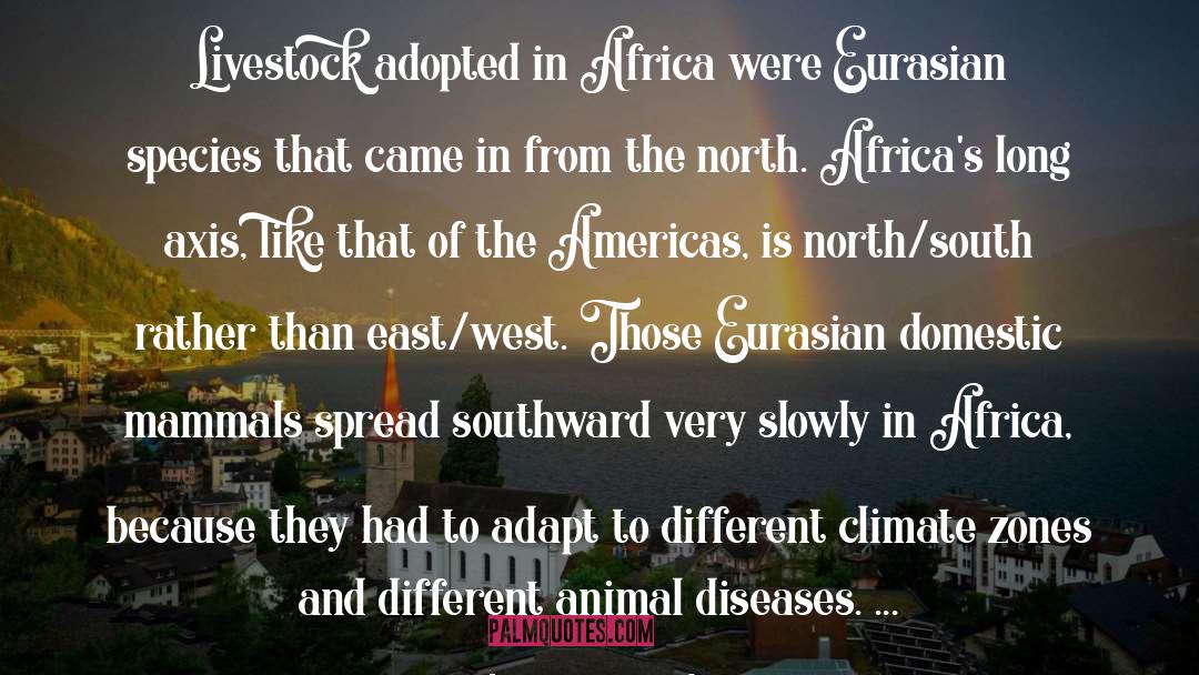 Eocene Mammals quotes by Jared Diamond