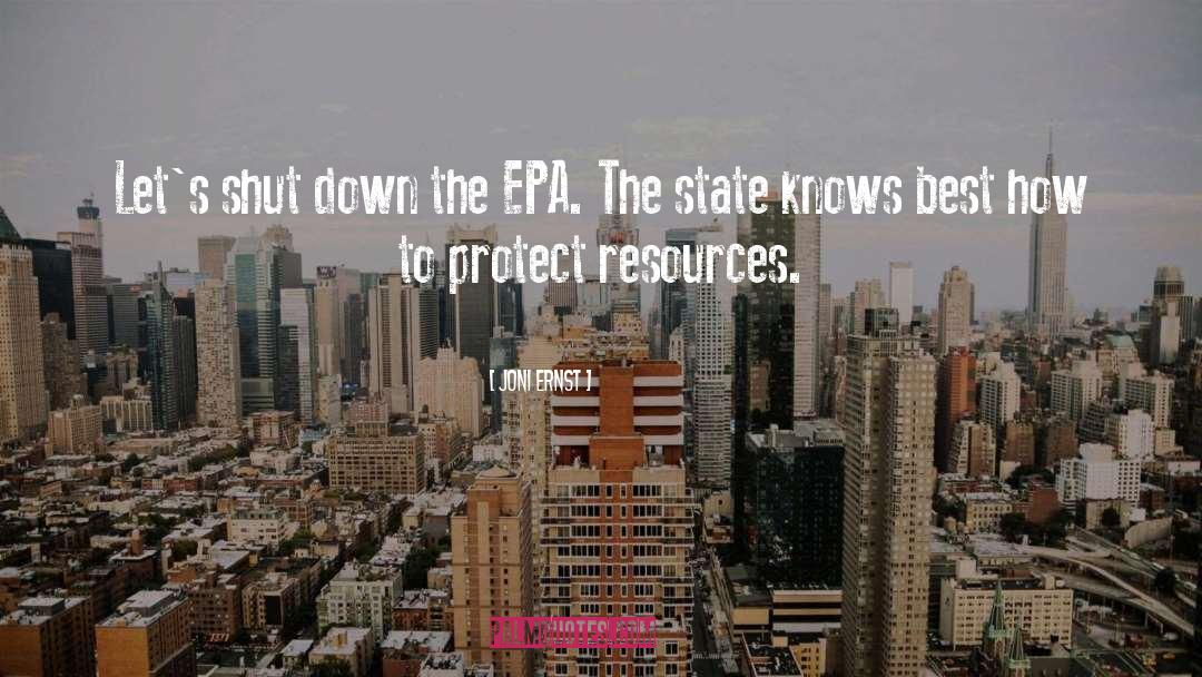 Epa quotes by Joni Ernst