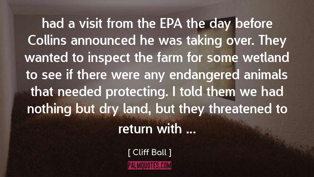 Epa quotes by Cliff Ball